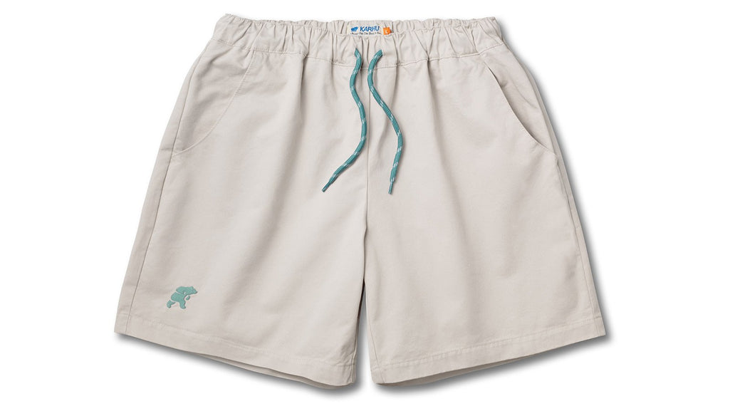 TRAMPAS SHORTS - SILVER LINING / MINERAL BLUE