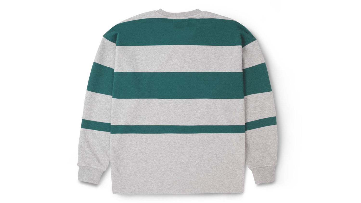 Uni Stripe Sweatshirt Heather Grey/June Bug back